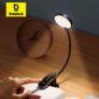 מנורת קליפ LED ניידת עם טעינת USB